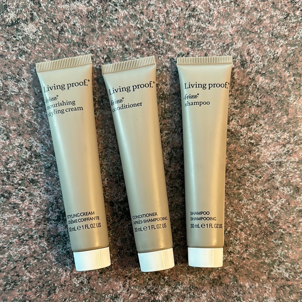 Living Proof Frizz Hair Care Trio - Gold